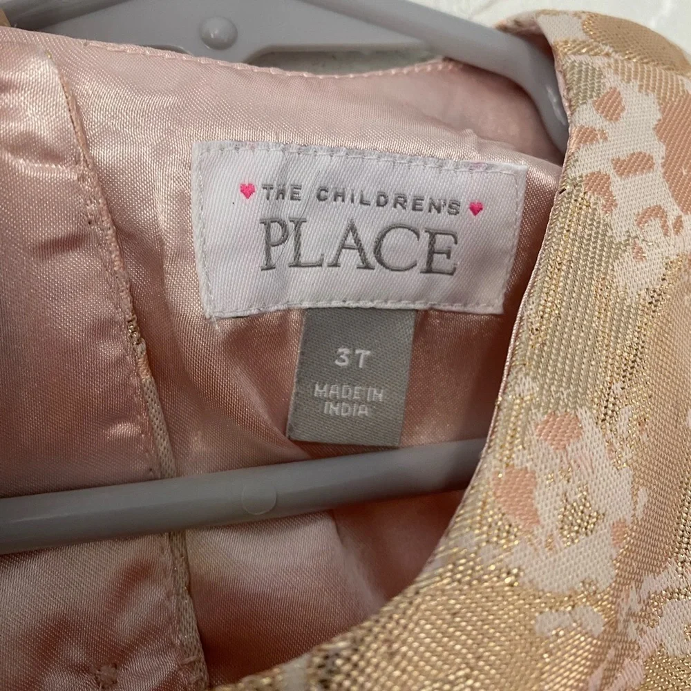 The Children’s Place Toddler Metallic Formal Party Dress